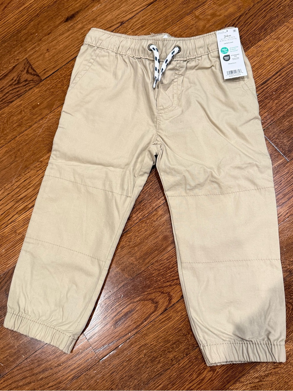 Carter’s Toddler Khaki Jogger Pants - Size 24M